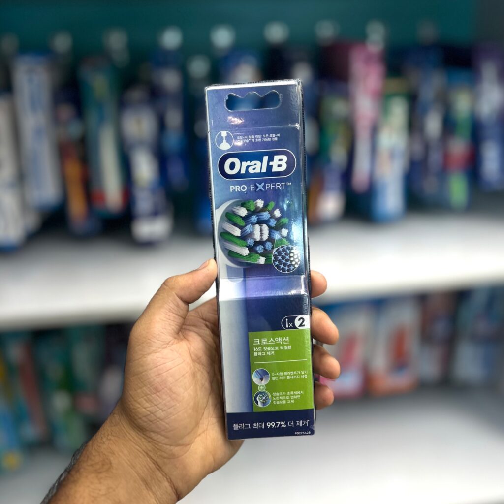 پک دو عددی مسواک برقی اورال بی Oral-B Pro-Expert کراس اکشن