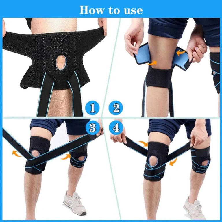 استفاده از زانوبند